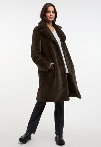 Frieda & Freddies Between-Seasons Coat in Brown