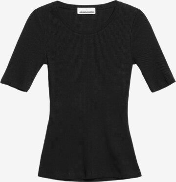 ARMEDANGELS Shirt 'Maia Viola' in Black: front