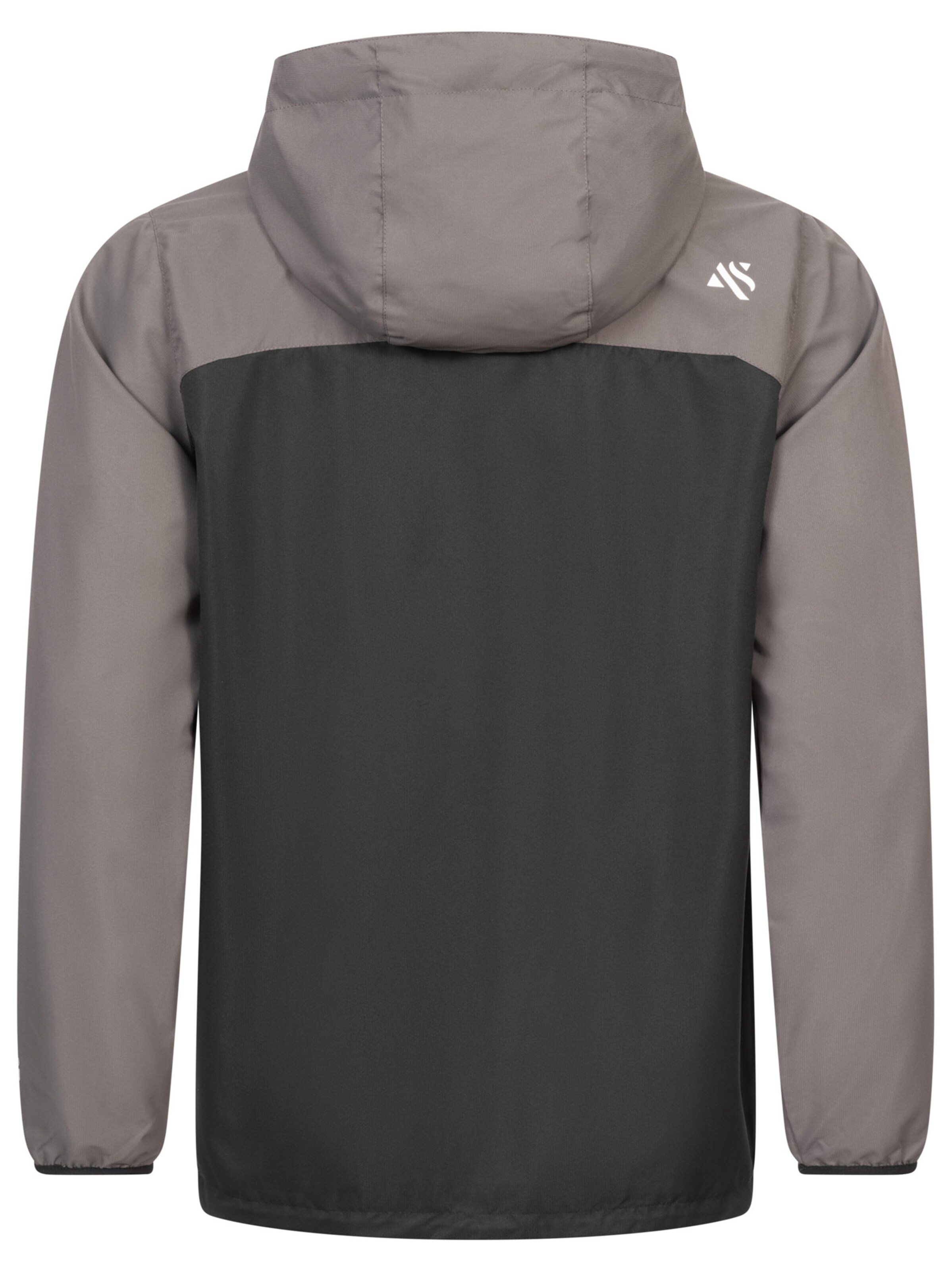 Alessandro Salvarini Weatherproof jacket in Black