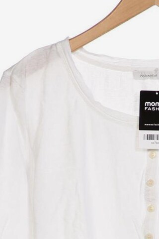hessnatur Top & Shirt in XXL in White