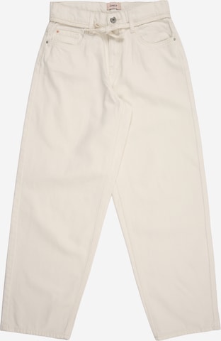 ONLY GIRLS Regular Farkut 'KOGGianna' värissä beige: etupuoli