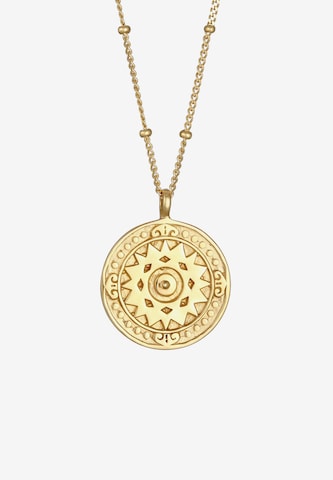 ELLI Necklace 'Sonne' in Gold