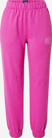 GAP Конический (Tapered) Штаны в Ярко-розовый: спереди