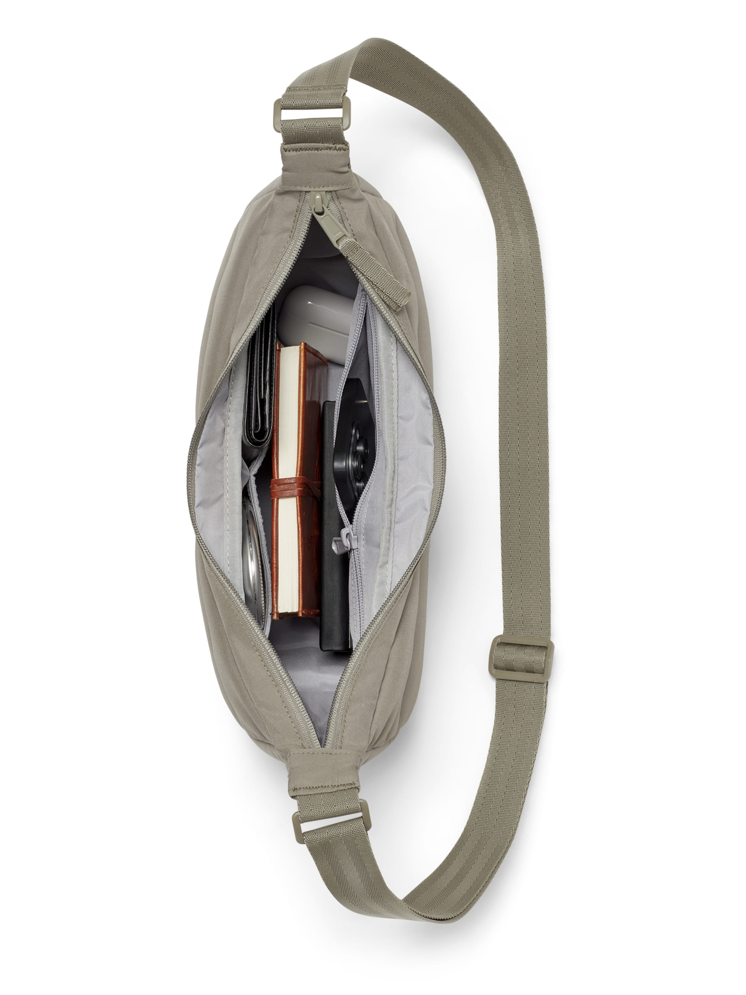 Sac à bandoulière 'Emma Small' LARKSON en gris : au dessus