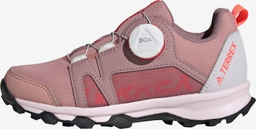 adidas Terrex Flats in Pink: front