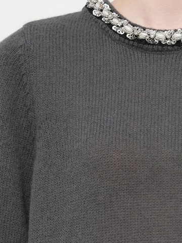 VILA Kampsun 'VIALICE', värv hall