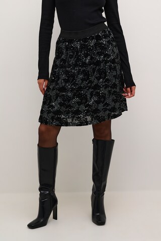 Kaffe Skirt in Black: front