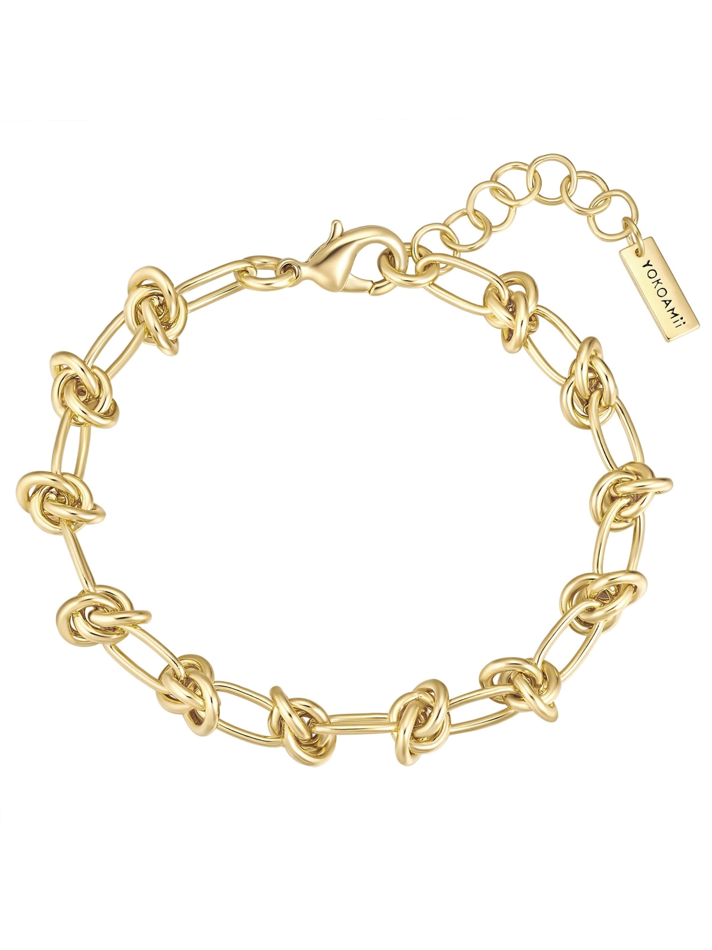 Yokoamii Armband in Goud: voorkant