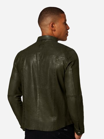 Slim fit Camicia 'Das Reverse' di RICANO in verde