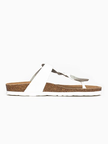 Bayton T-bar sandals 'Huelva' in White