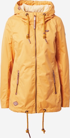 Ragwear Performance Jacket 'Zuzka' in Yellow: front