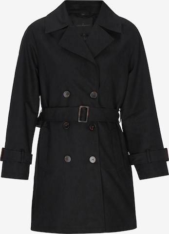 DreiMaster Klassik - Sobretudo meia-estação 'Classic' em preto: frente