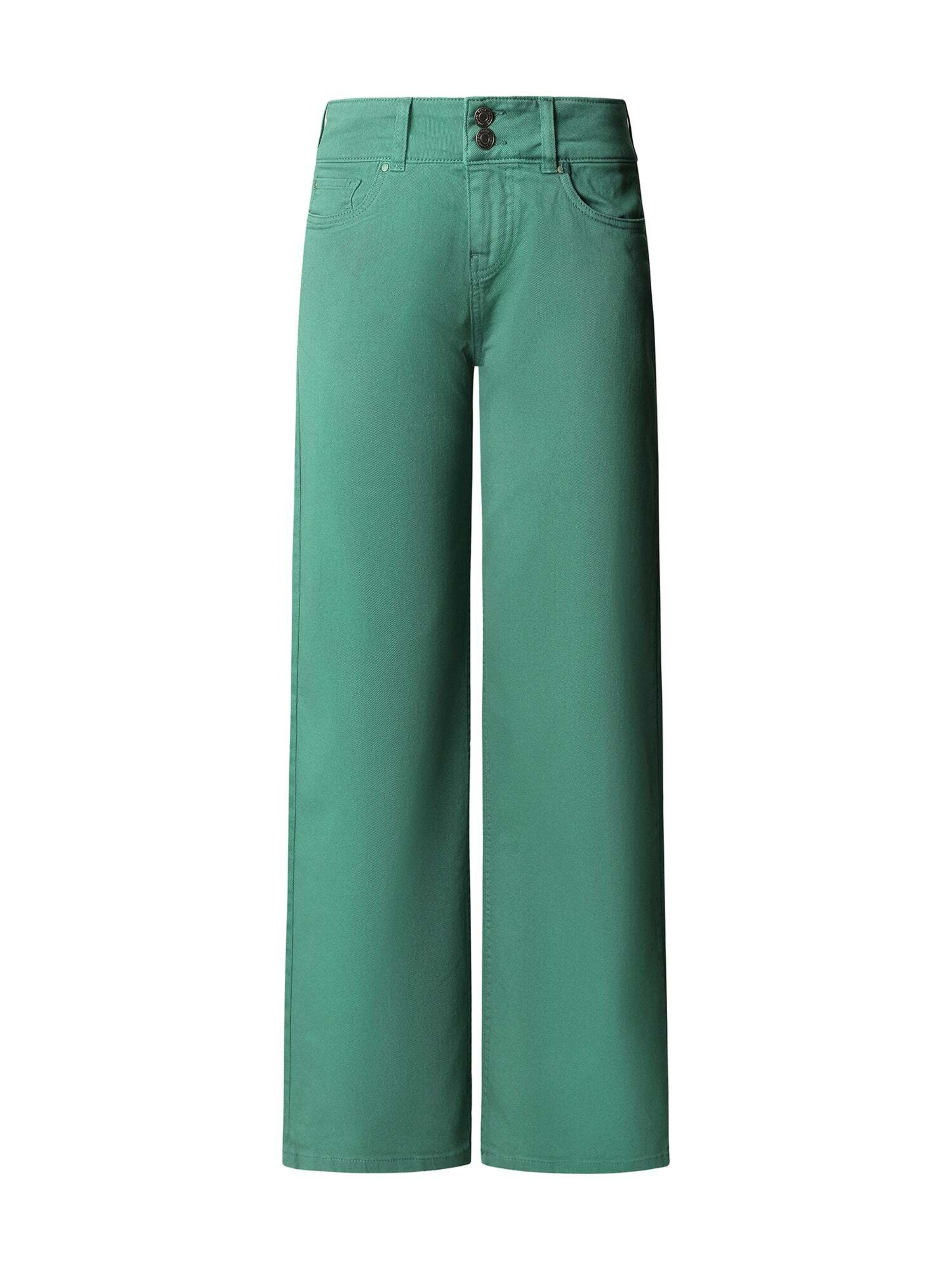 Pantaloni Pepe Jeans di colore smeraldo, Visualizzazione prodotti
