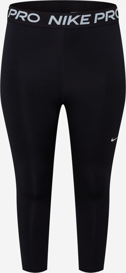 NIKE Workout Pants in Black / White, Item view