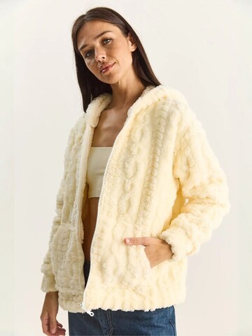 Bianco Lucci Strickjacke in Weiß