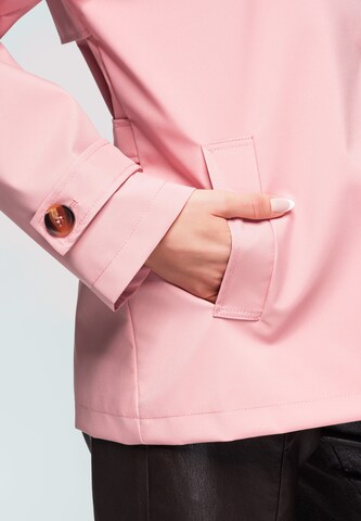 Manteau mi-saison 'OW-COLC-0114' Ombre en rose