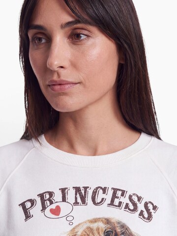 PRINCESS GOES HOLLYWOOD Sweatshirt 'Dackel' in Wit
