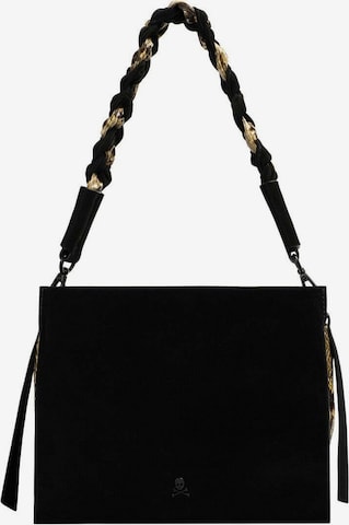 ScalpersRučna torbica - crna boja: prednji dio