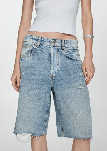 MANGO Regular Jeans 'Vera' in Blauw: voorkant