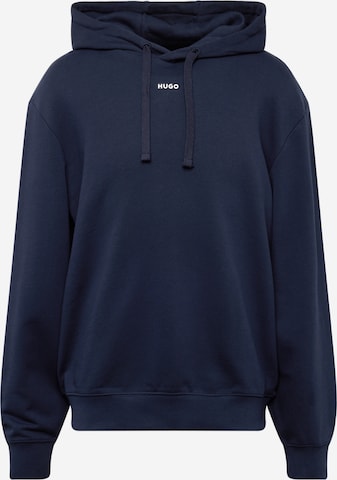 HUGO Sweatshirt 'Dapo' in Blue: front