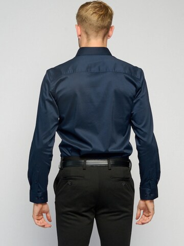 TEESHOPPEN - Regular Fit Camisa ' The Original ' em azul