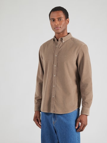 LEVI'S ® Regular Fit Hemd 'AUTHENTIC' in Braun: Vorderseite