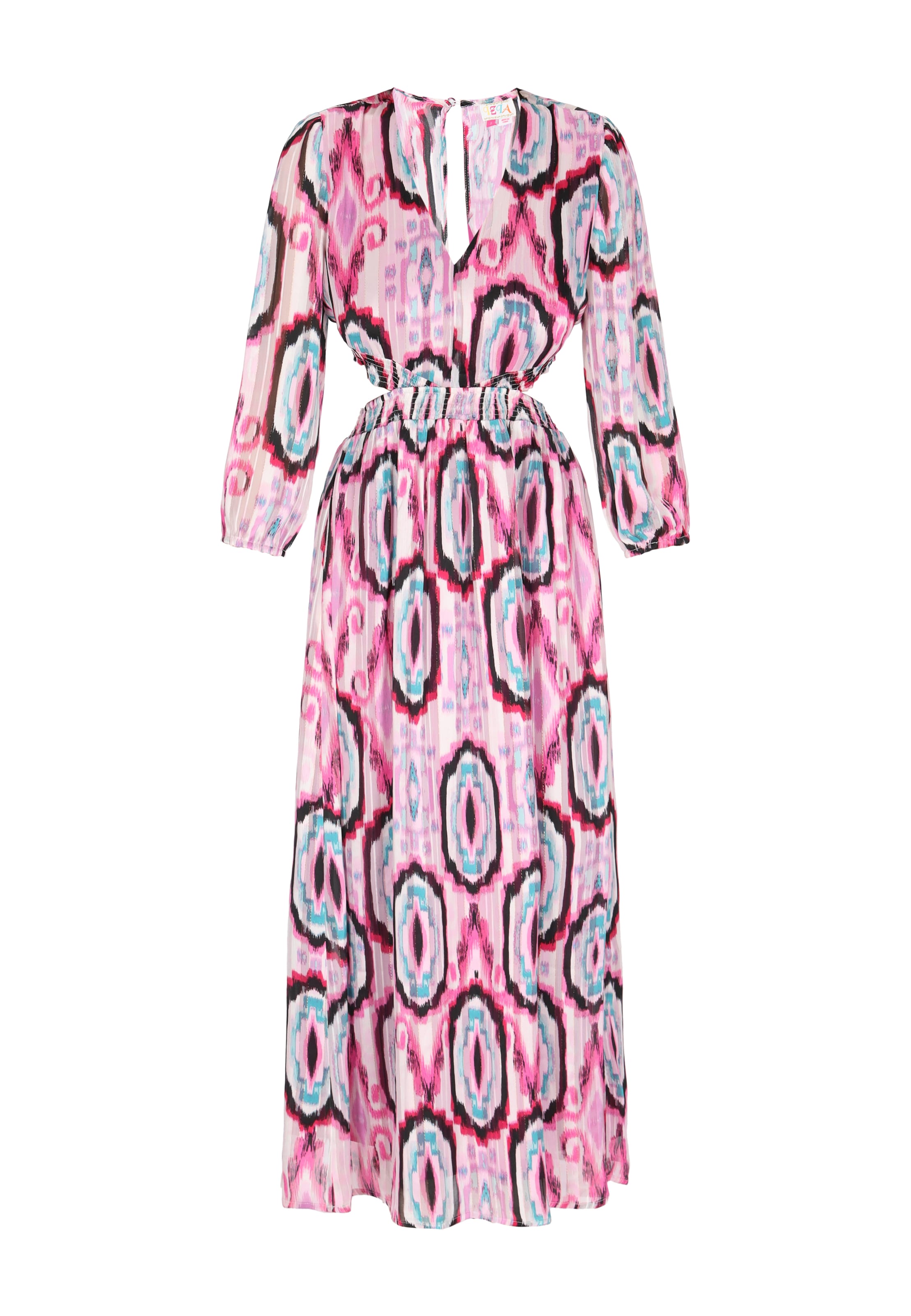 IZIAHaljina 'Boho' - ljubičasta boja: prednji dio