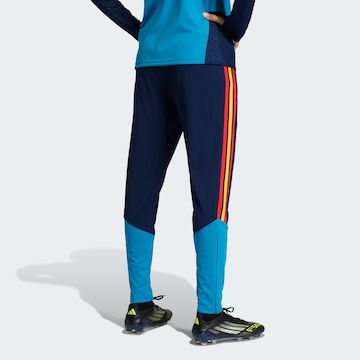 ADIDAS PERFORMANCESlimfit Sportske hlače 'Spanien 26 Tiro' - plava boja