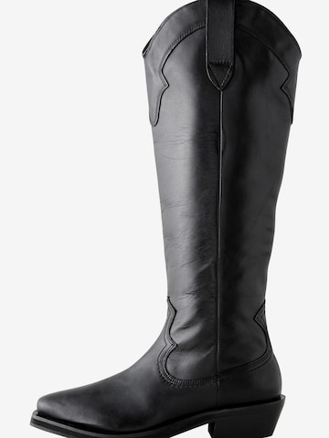 Bottes de cowboy Next en noir : devant