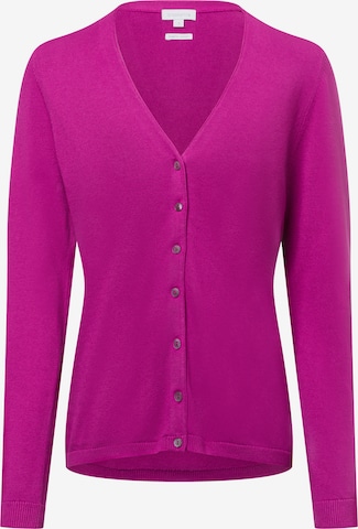 Brookshire Knit cardigan in Pink: front