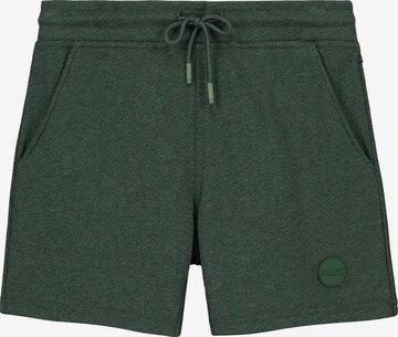 Shiwi Regular Trousers in Green: front