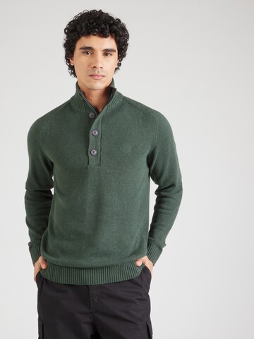 INDICODE JEANS Pullover 'Yosevally' in Grün: Vorderseite