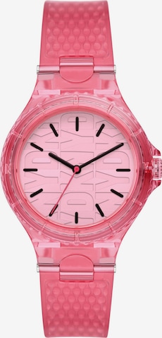 DKNY Analog Watch in Pink: front