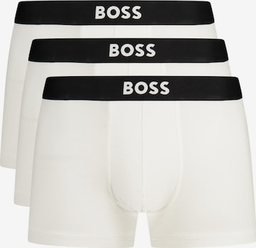 Boxers 'BOXER BOSS ALB PENTRU BĂRBAȚI' HUGO BOSS en blanc : devant