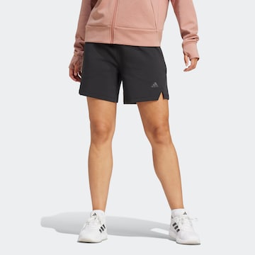 ADIDAS PERFORMANCE Normální Sportovní kalhoty 'D4T' – černá: přední strana
