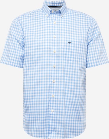 FYNCH-HATTON Regular Fit Hemd 'Summer Vichy' in Blau: predná strana