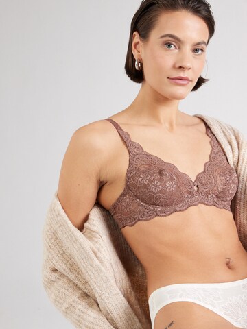 Sutien de tricou Sutien 'Amourette 300' de la TRIUMPH pe maro: față