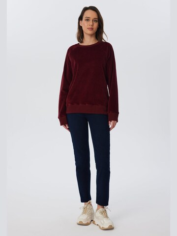 Leela COTTON Sweatshirt in Red