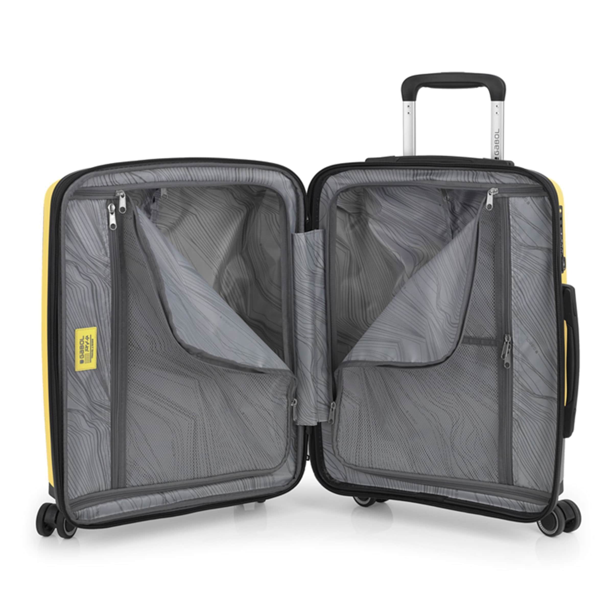 Gabol Suitcase Set 'Shinyuu' in Yellow