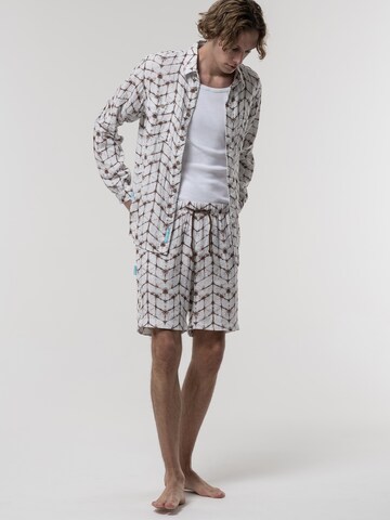 Pinetime Clothing Regular Fit Skjorte 'Butler Button Up' i hvid