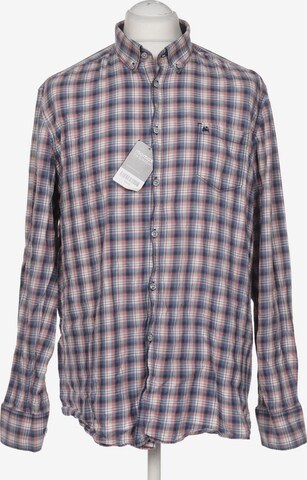 LERROS Button Up Shirt in XL in Blue: front