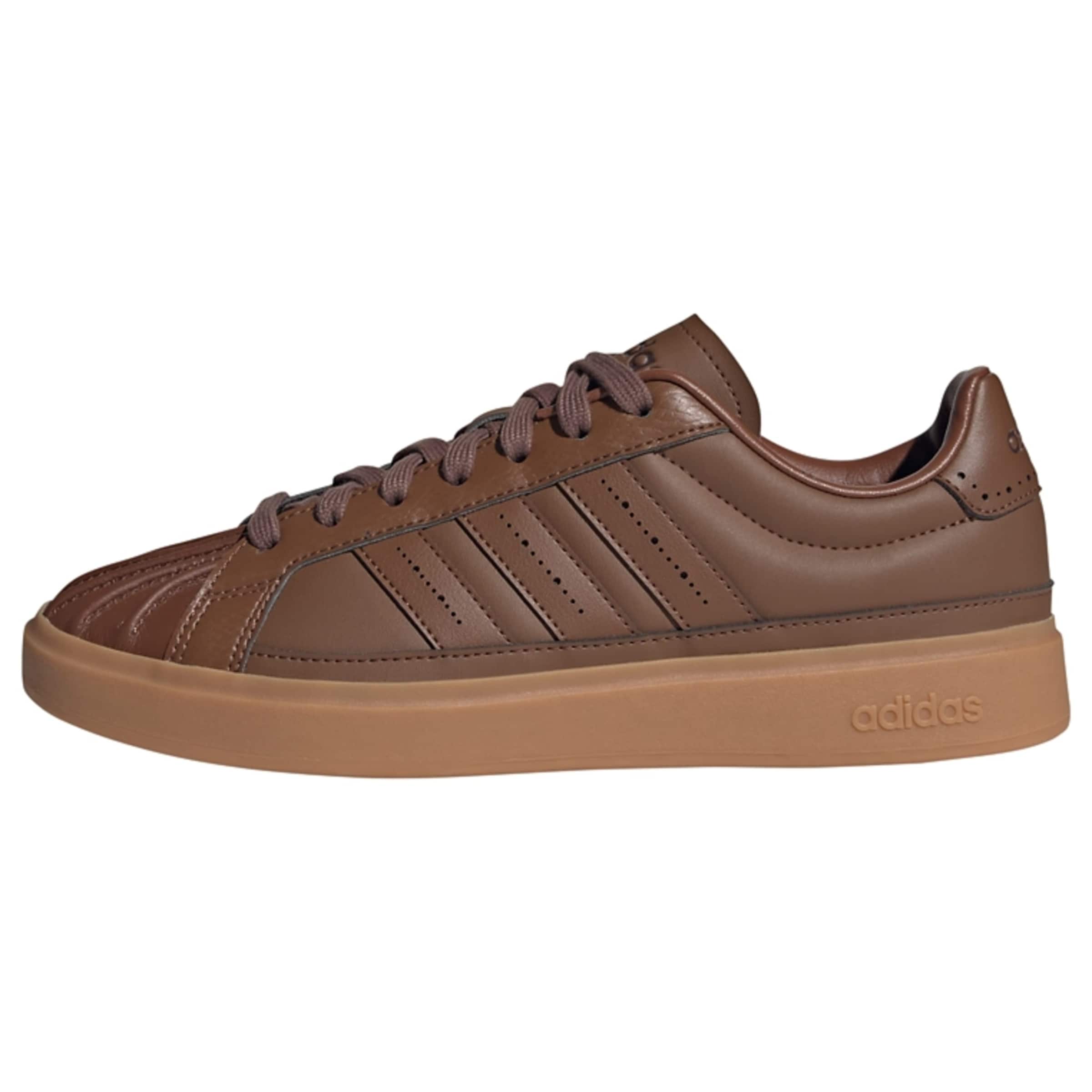 Chaussure de sport ADIDAS SPORTSWEAR en marron : devant