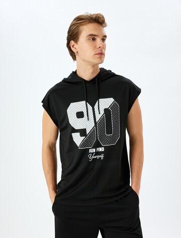 Koton T-Shirt in Schwarz: Vorderseite