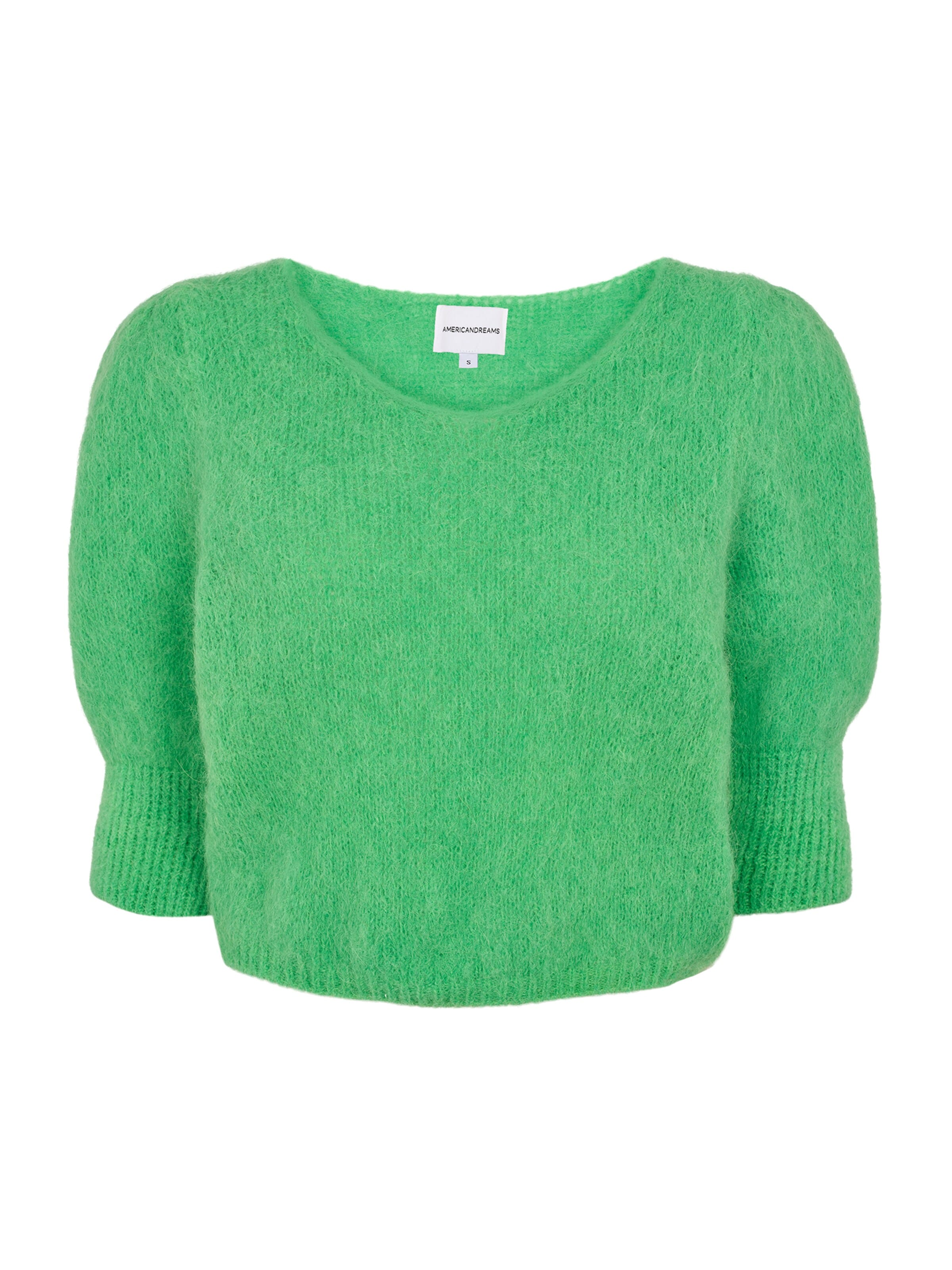 Pullover 'Koa' di americandreams in verde: frontale