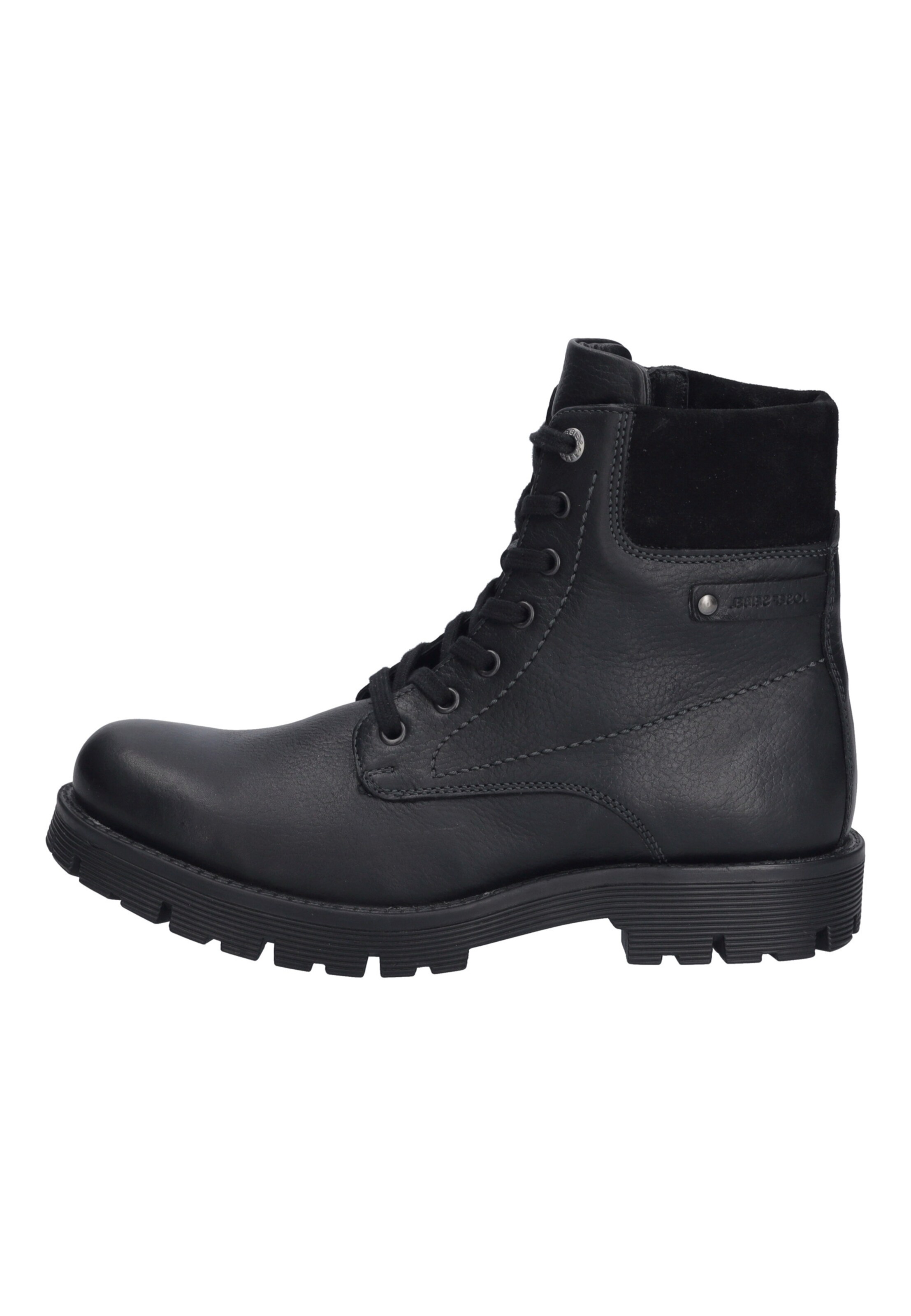 JOSEF SEIBEL Lace-up boots 'Connor 03' in Black: front