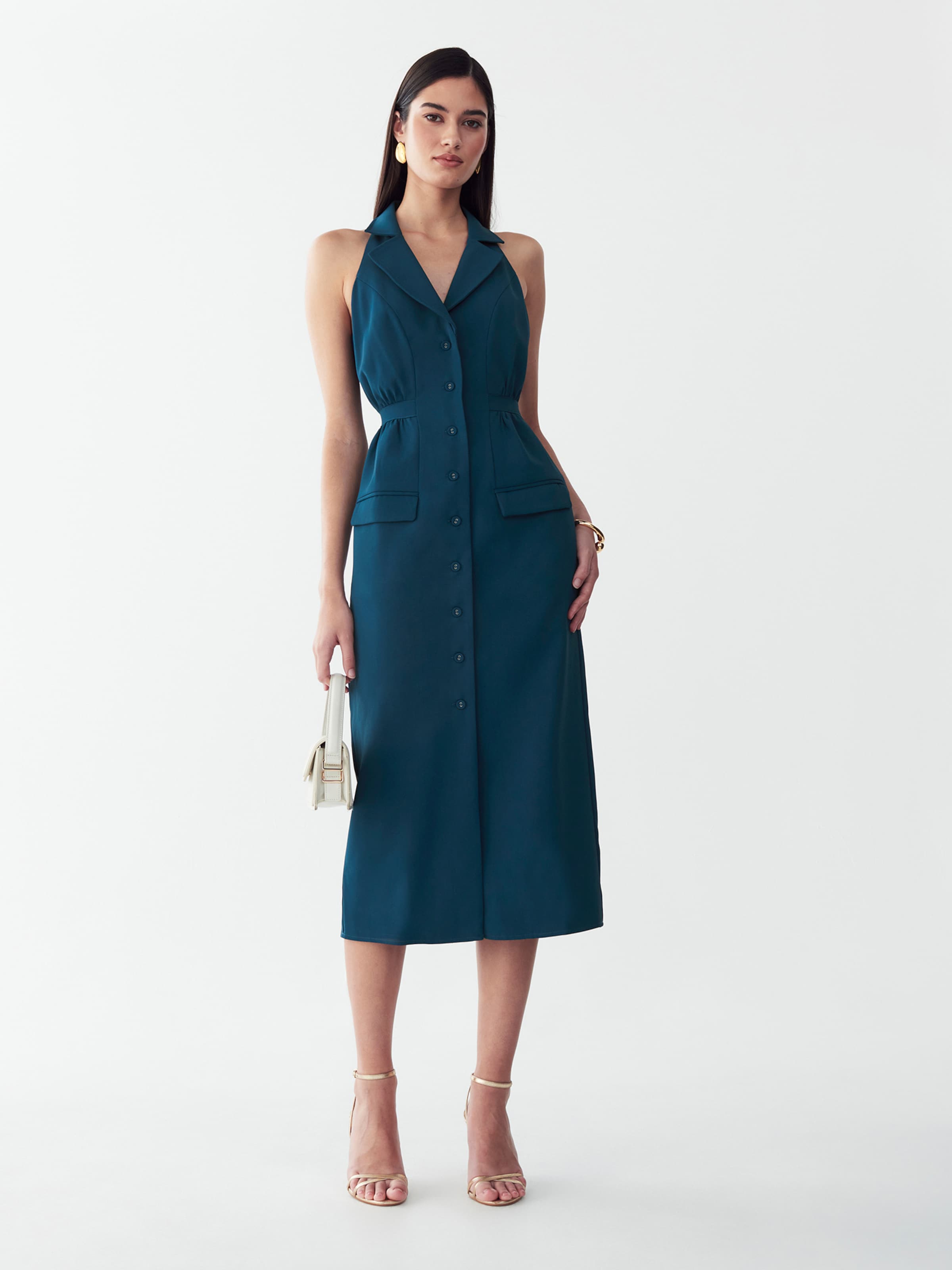 Willa - Vestido 'Lei' en azul
