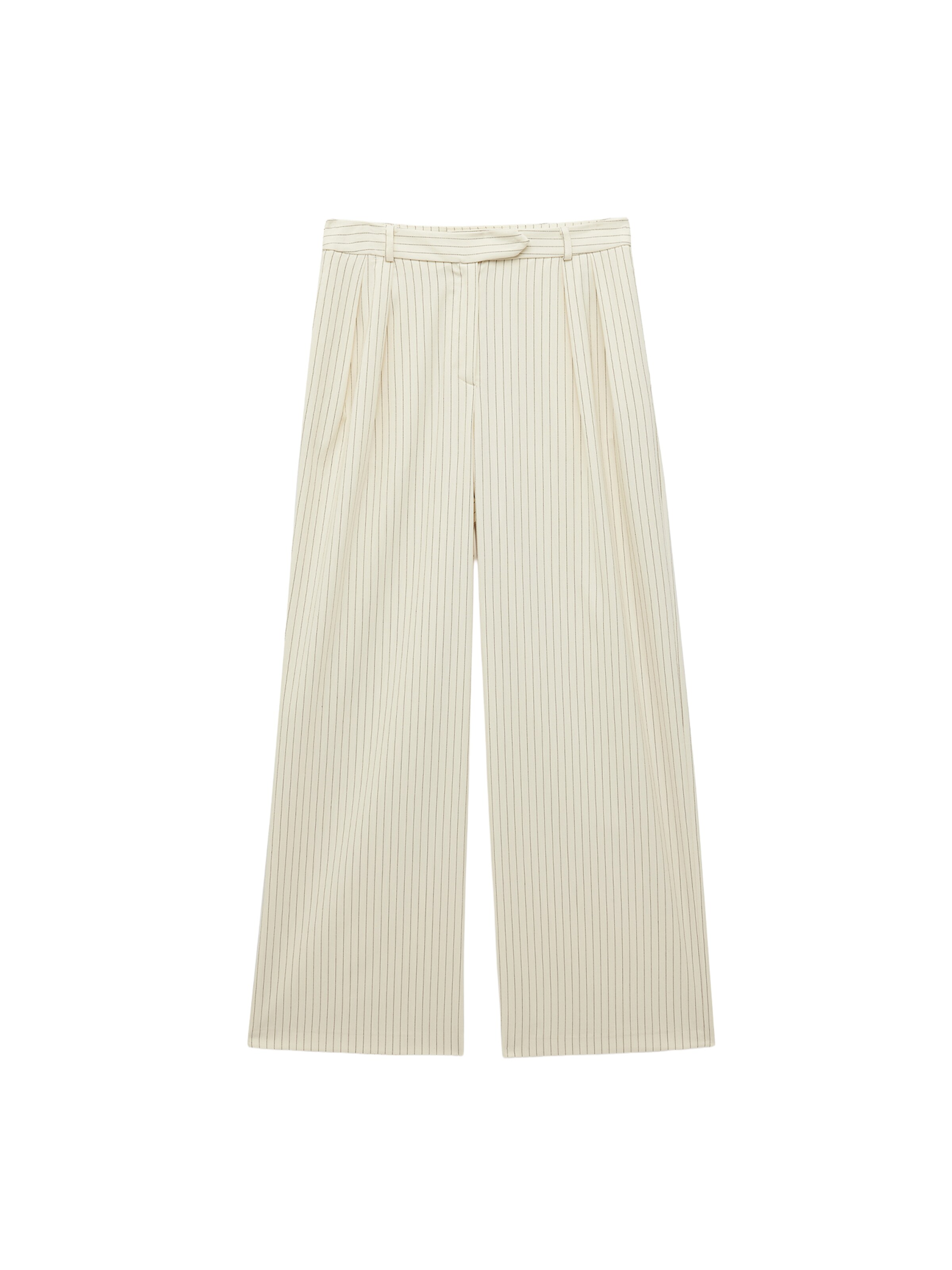 Koton Wide Leg Hose in Beige: Vorderseite