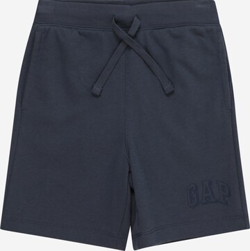 GAP Regular Broek in Blauw: voorkant