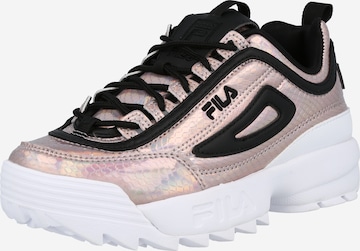 FILA Låg sneaker 'Disruptor' i rosa: framsida