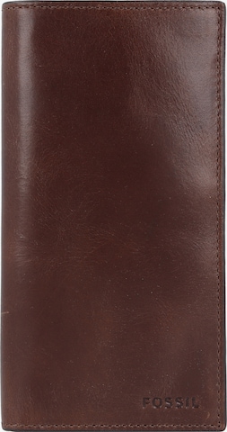 FOSSIL Wallet 'Derrick Executive' in Brown: front